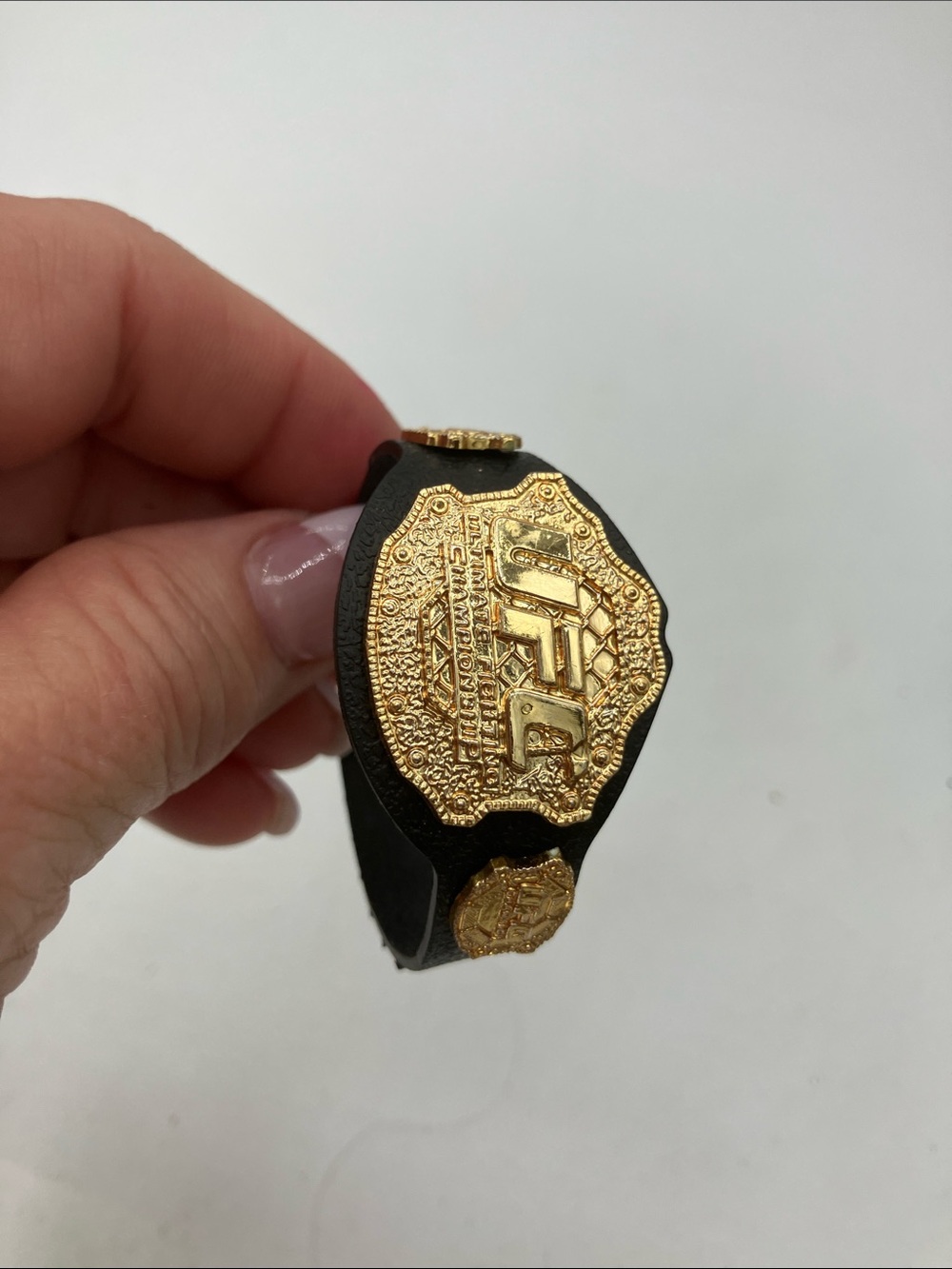 UFC Black and Gold Championship Bracelet